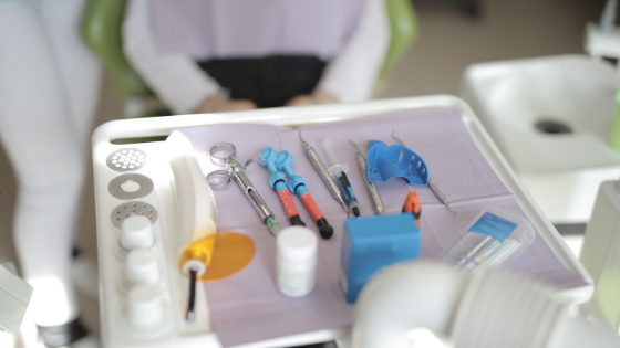 Instrumentos odontológicos.