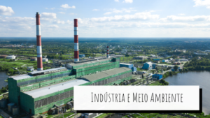 Imagem de cima de uma indústria para ilustrar o tema.