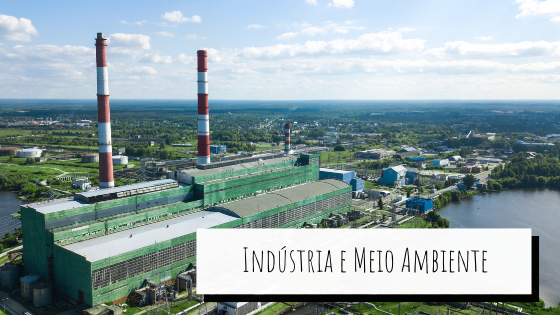 Imagem de cima de uma indústria para ilustrar o tema.